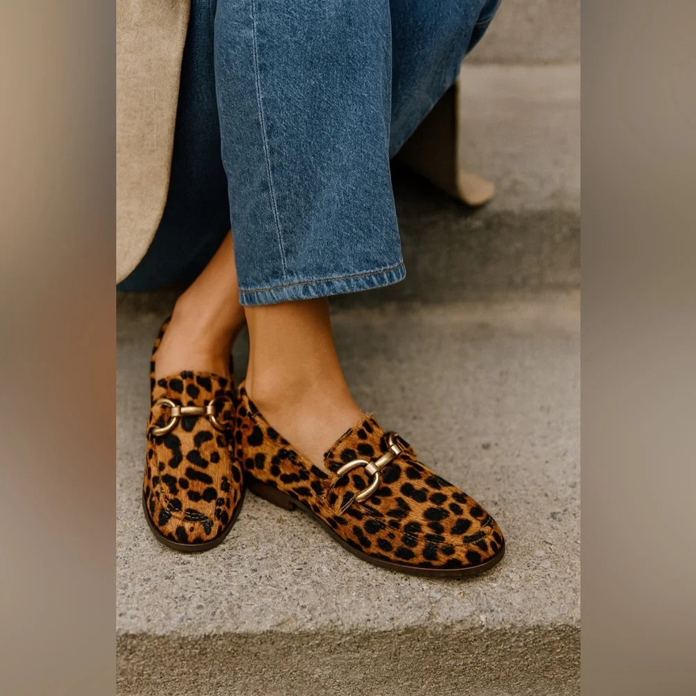 Bibi Lou Leopard Print Zagreb Loafers – Like New - Picture 14 of 14